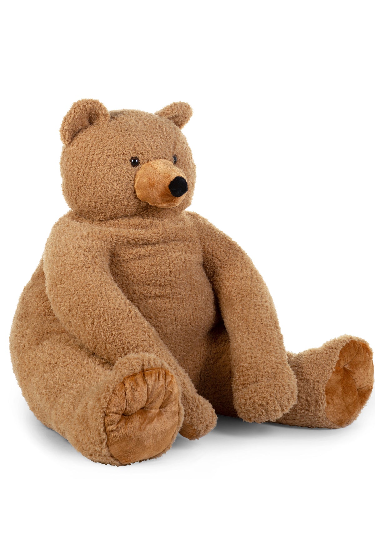 Seated Teddy Stuffed Animal Beige - 100cm