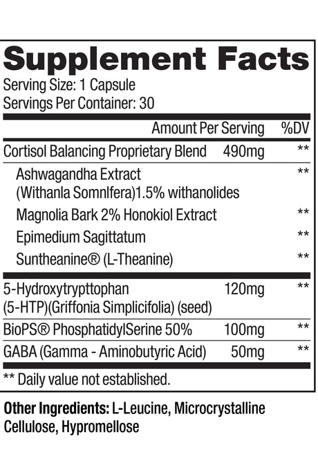 CORTISOL BALANCER (30 CAPSULES)