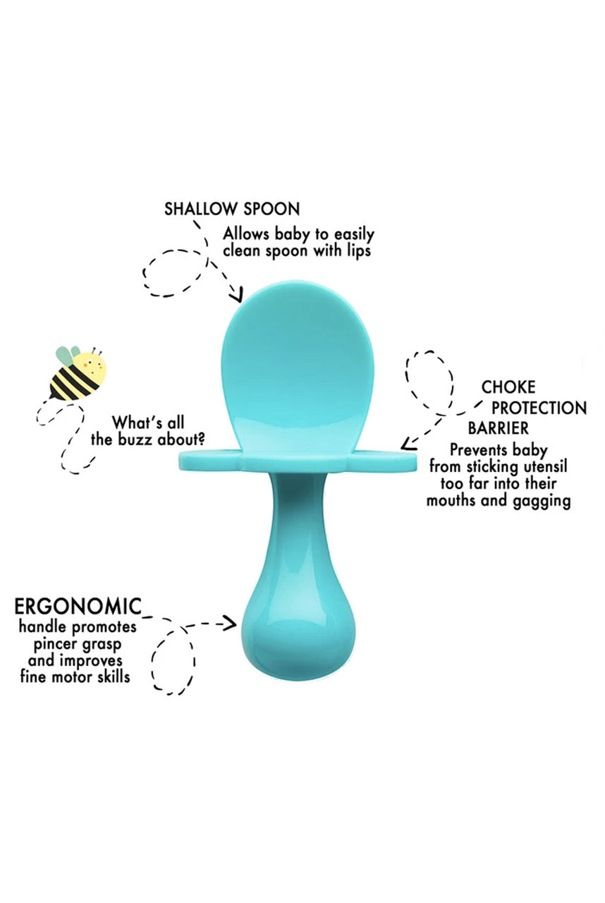 TEAL MY HEART Utensils by Grabease