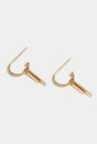 Double Bar Hoops by Grace Chou