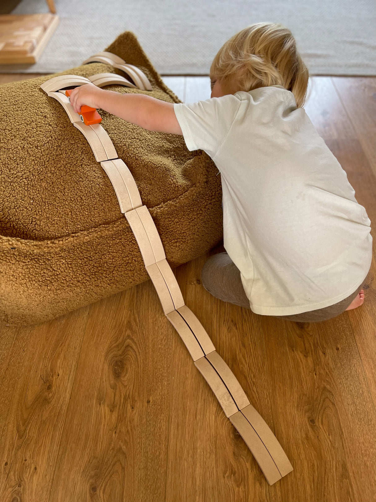 Maple Square Ottoman