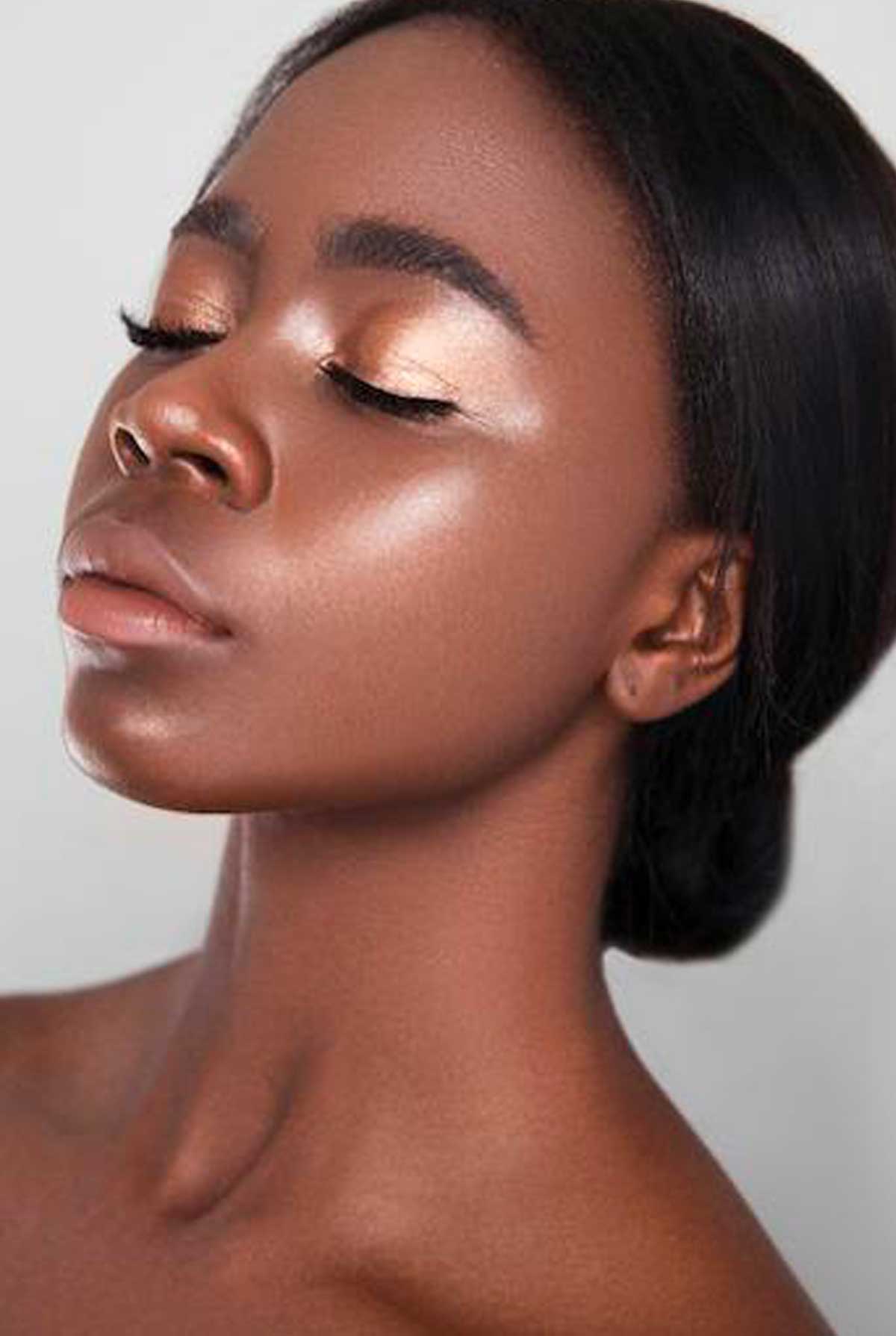 Glitter Chrome Eyeshadow - Copper