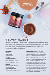 VELVET CACAO – SUPERCHARGED CACAO by Natalia Botanicals