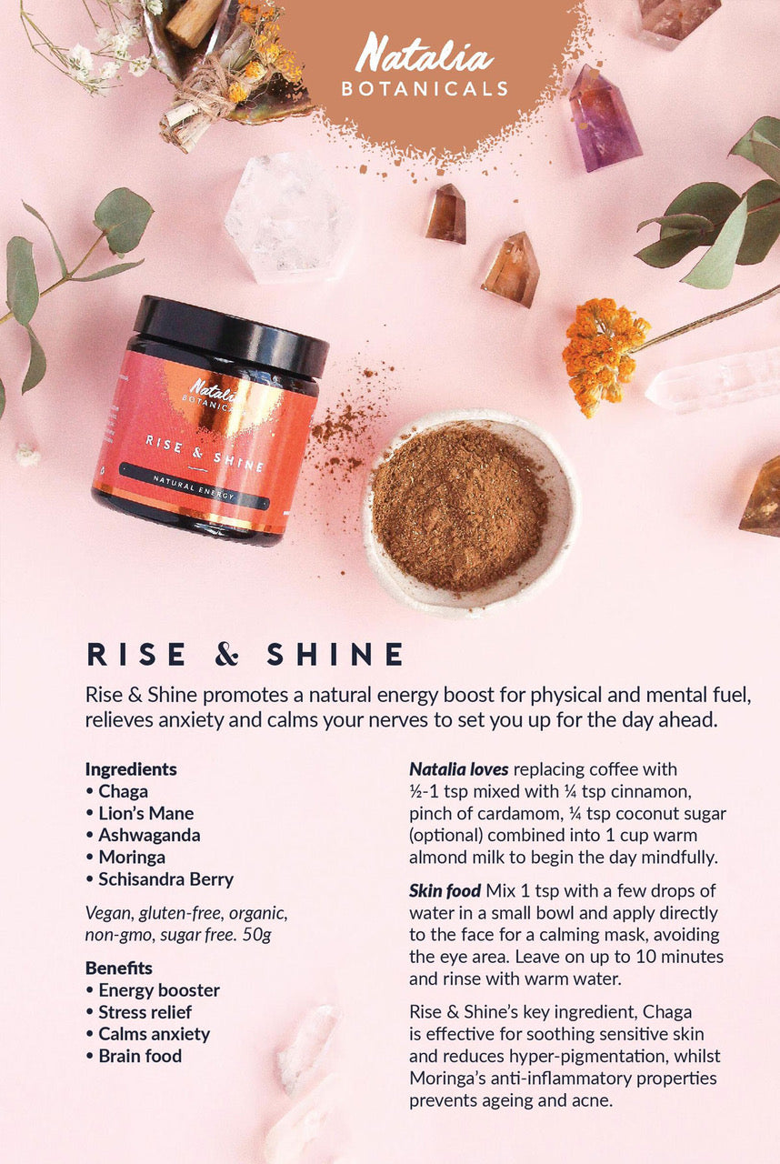 RISE and SHINE NATURAL ENERGY