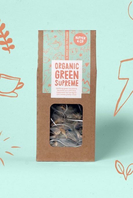 nipper and co green tea supreme