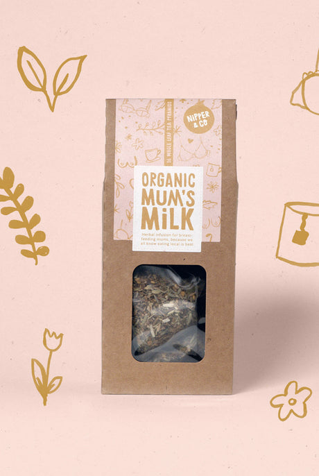 nipper and co organic mums milk tea