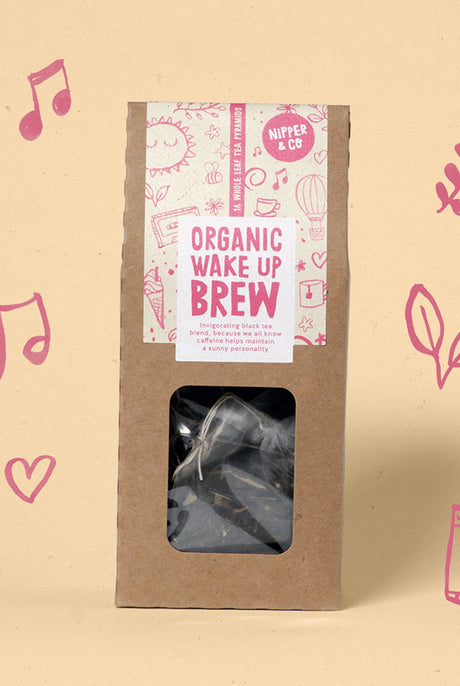 nipper and co organic wake up brew tea