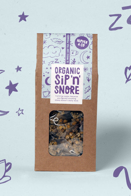 nipper and co sip n snore tea