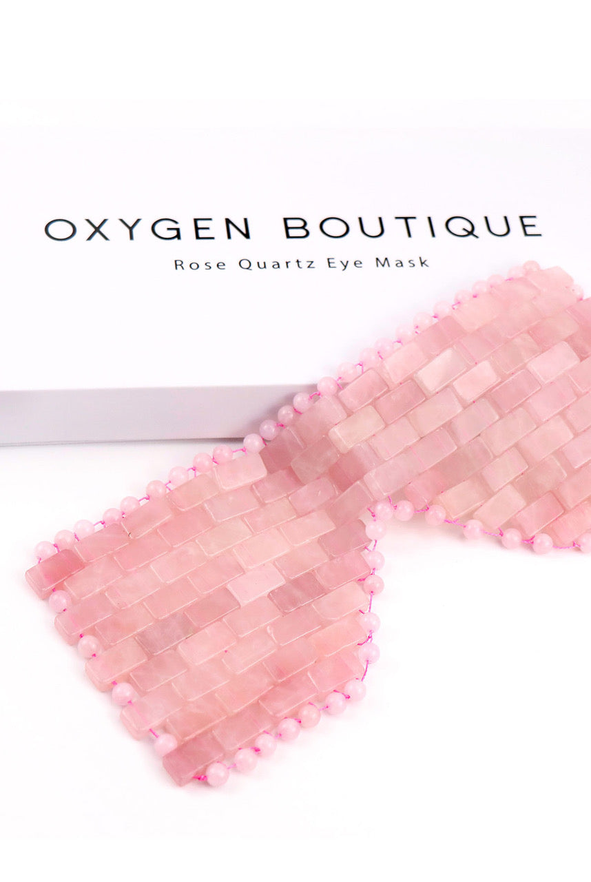 Oxygen Boutique Rose Quartz Eye Mask