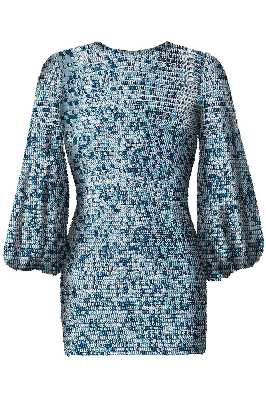 retrofete Tara Dress in Blue