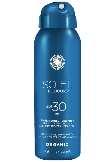 Soleil Toujours Organic Sheer Sunscreen Mist SPF 50