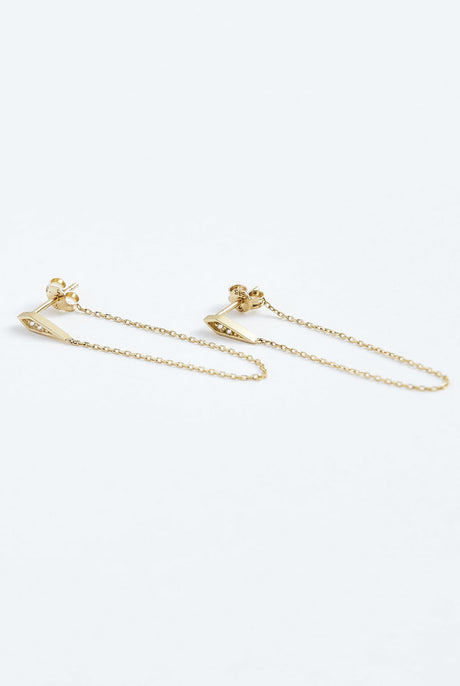 Stephanie Grace Jewellery Kite Chain Studs