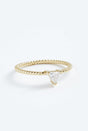 Stephanie Grace Triangle Twist Ring