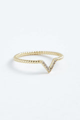 Stephanie Grace Jewellery V Twist ring