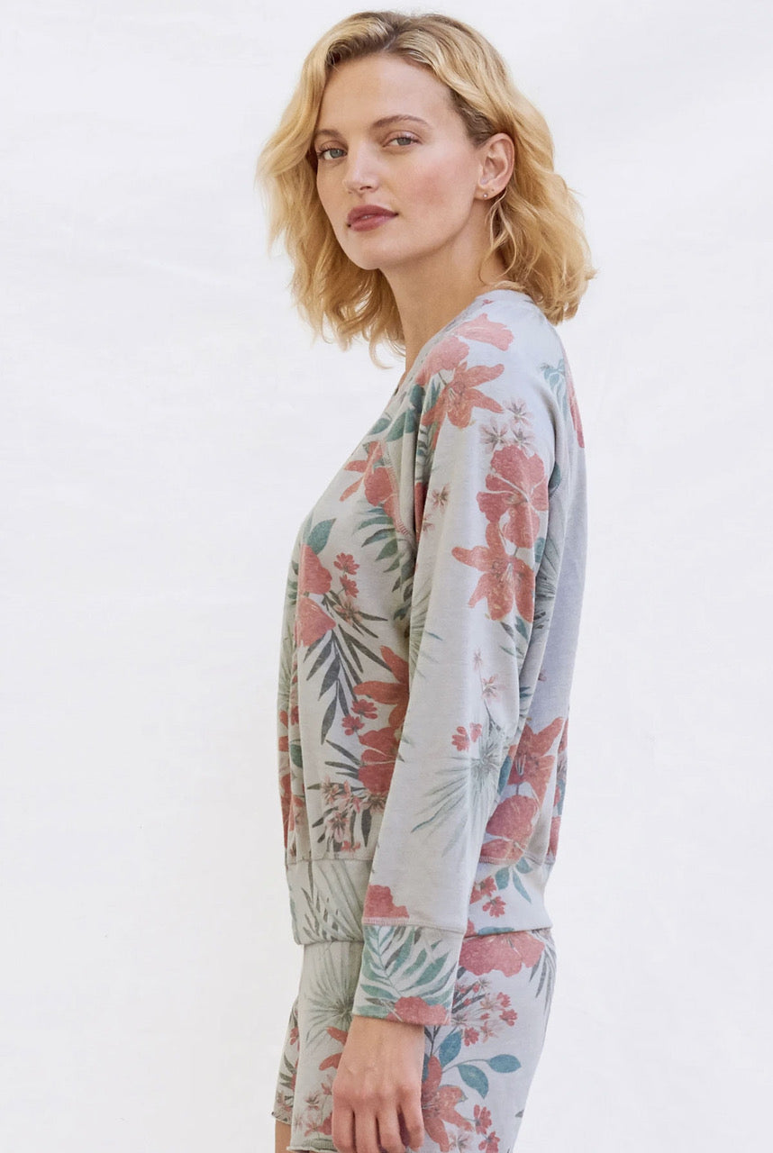 Tropical Pullover in Lilac by Sundry