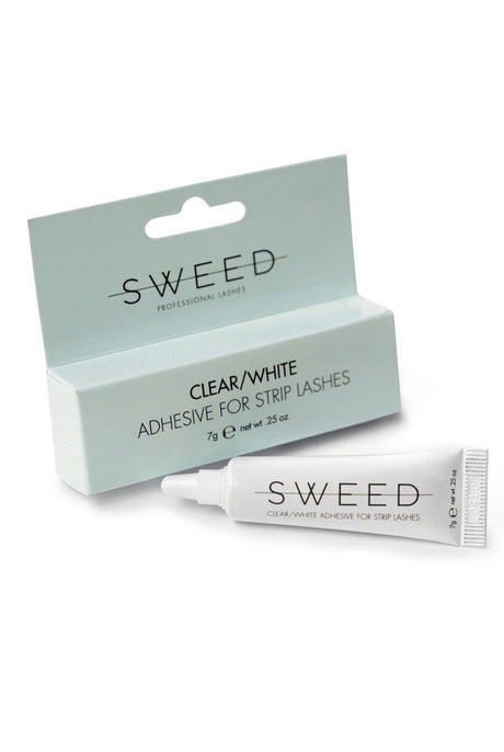 Sweed Lashes Adhesive for Strip Lashes Clear/White