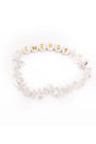 TBalance Energy Gold - Clear Quartz Crystal Healing Bracelet