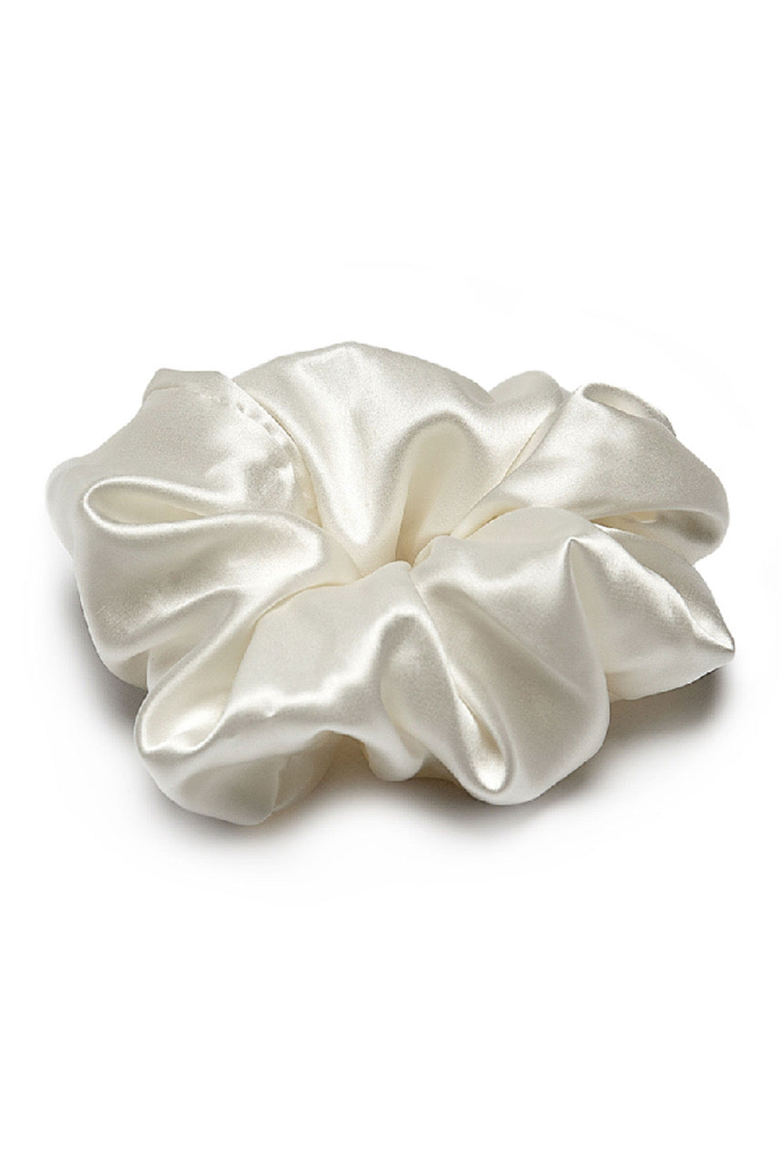 scrunchie Linda White OVERSIZE