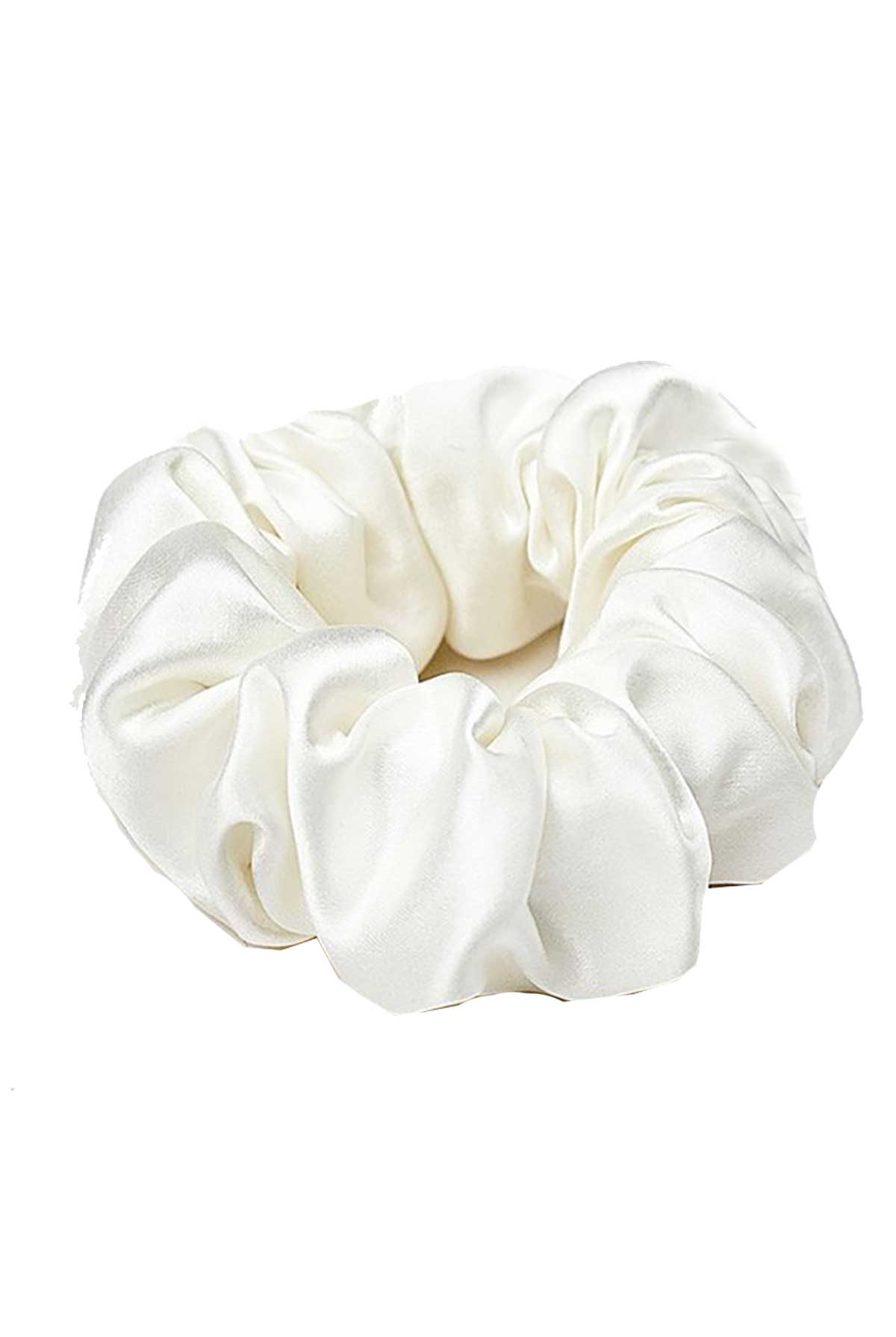 scrunchie Trish White