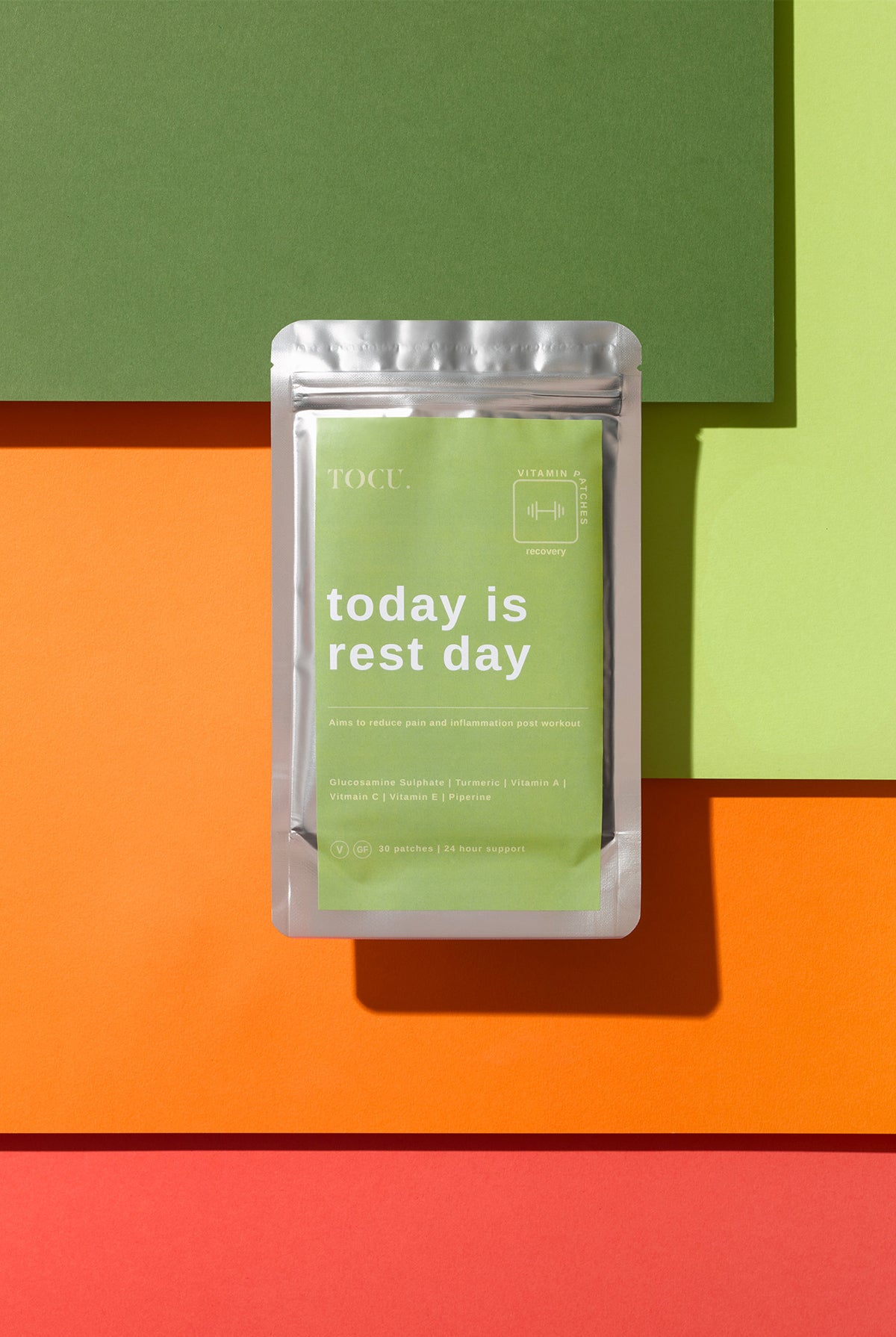 TODAY IS REST DAY RECOVERY VITAMIN PATCHES