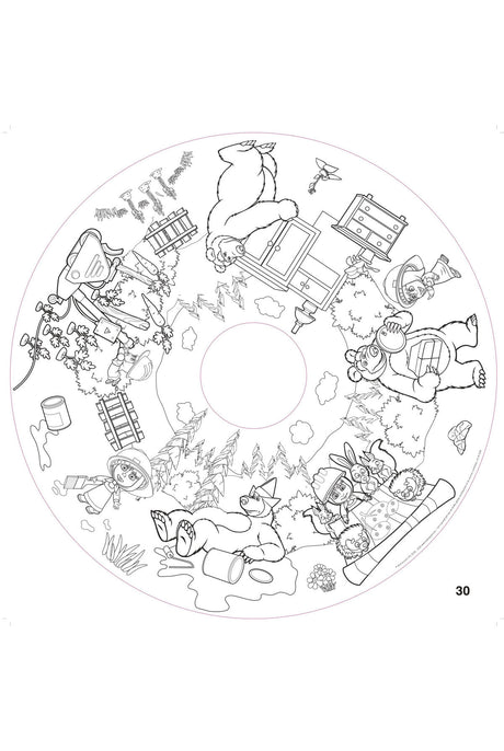 Drawin'Kids Table Paper Refill (20 Sheets) - Adventure Mates