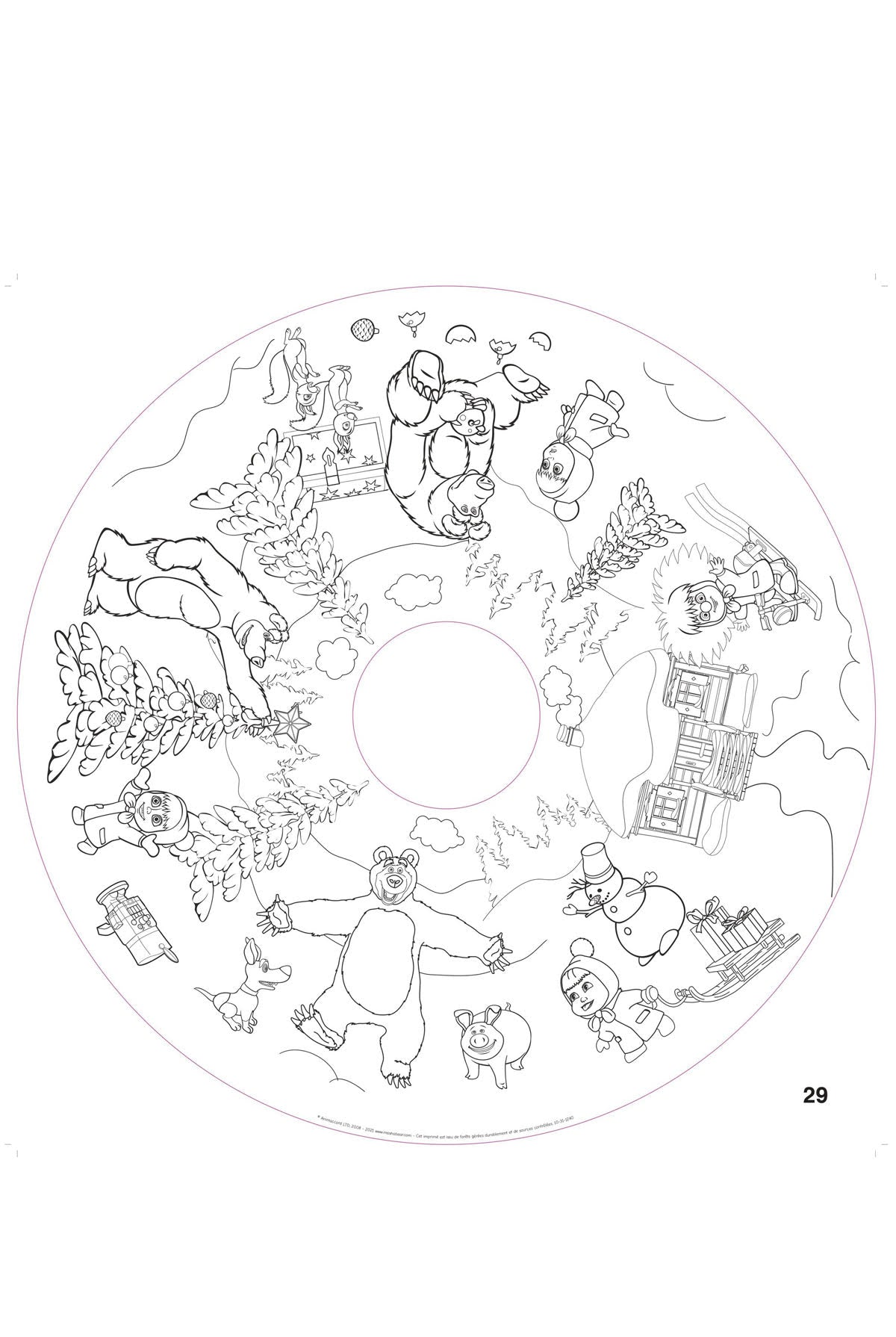 Drawin'Kids Table Paper Refill (20 Sheets) - Play Time