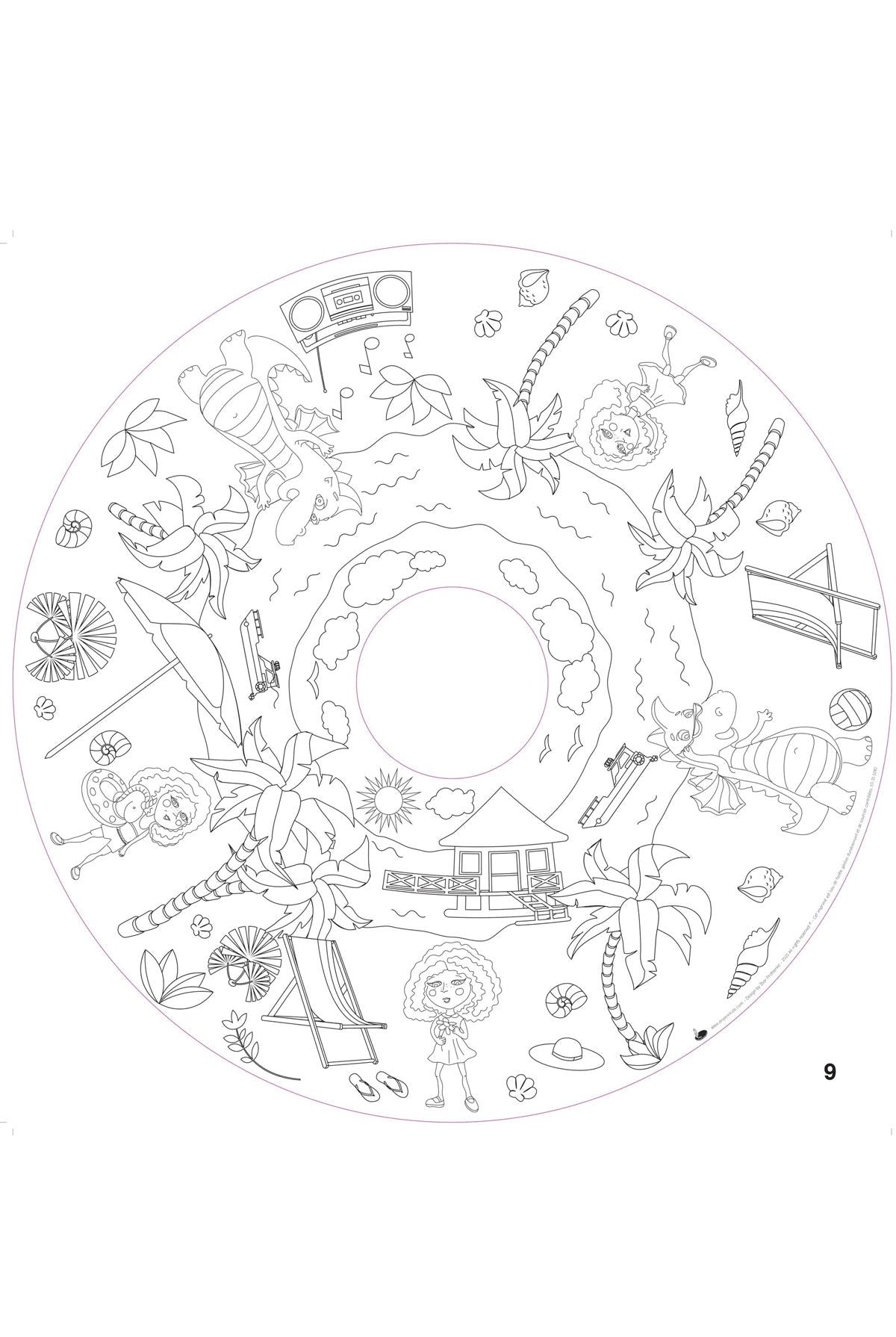 Drawin'Kids Table Paper Refill (20 Sheets) - Adventure Mates